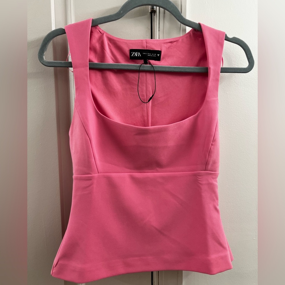 Zara Vibrant Pink top